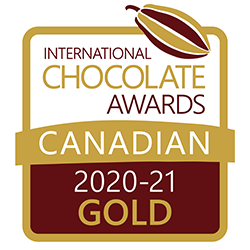 International Chocolate Awards - Canadian Gold 2020-2021