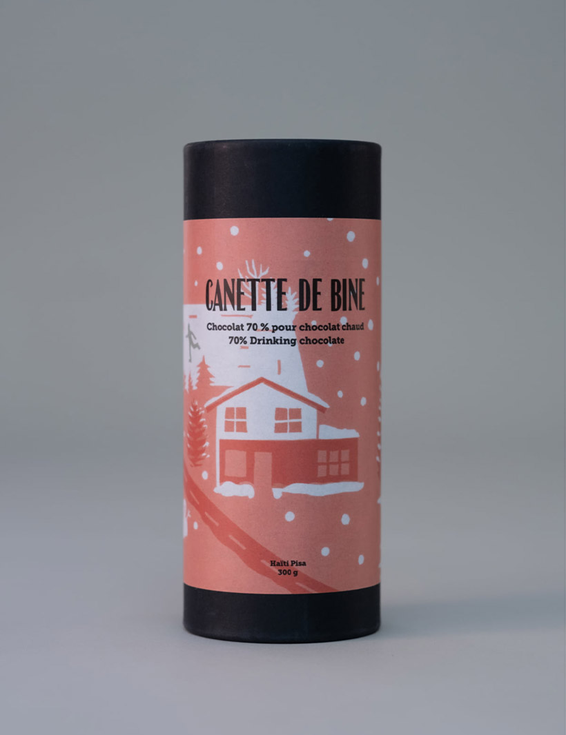 Canette de Bine Chocolat chaud