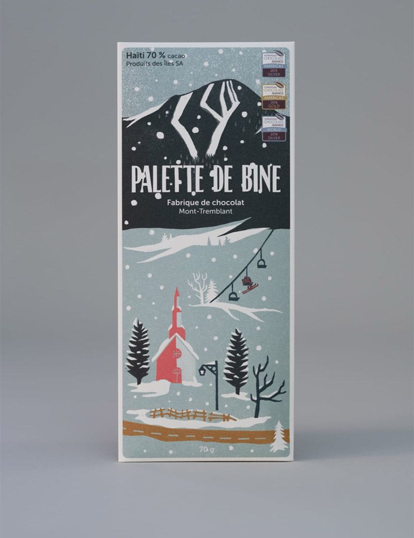 Chocolat Palette de Bine, Cacao Haiti Pisa 70%