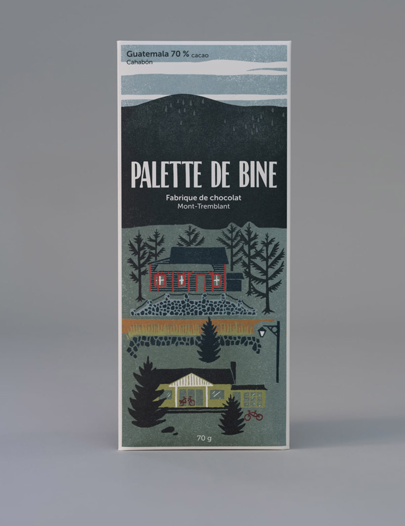 Chocolat Palette de Bine, Cacao Cahabòn Guatemala 70%