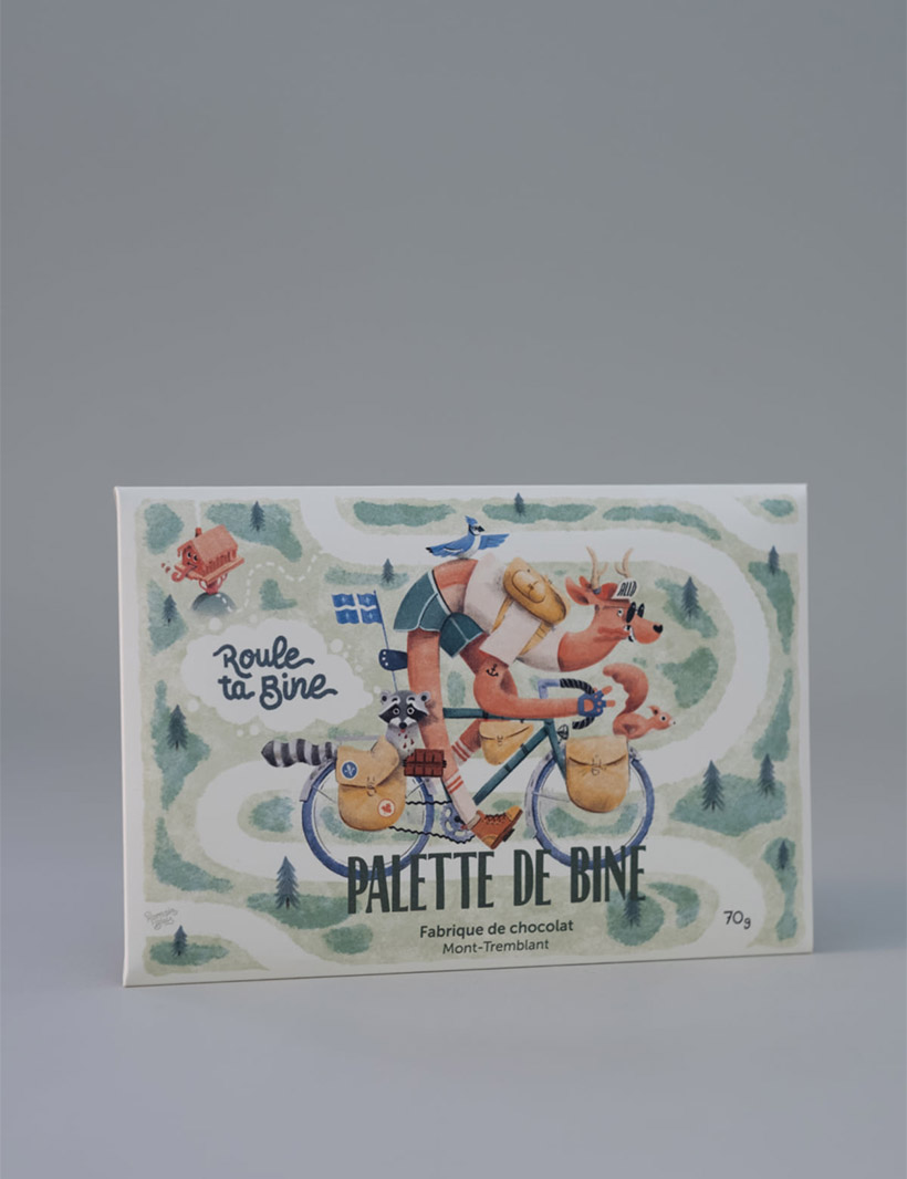 Bicyclette en chocolat